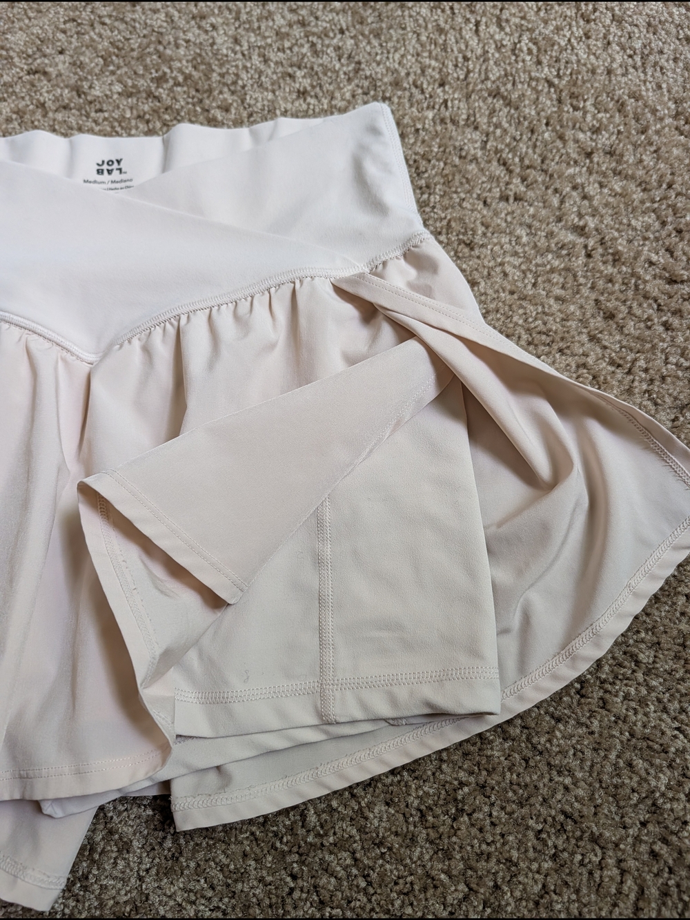 JoyLab Crossover Pleated Side Woven Shorts - Picture 2 of 5